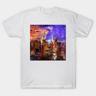 Incredible New York at Night T-Shirt